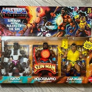 Mattel Masters of the Universe Sun-Man Trio 2 Available New from 2023